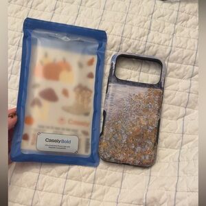 Casely Bold Artistic Phone Case - Blue and Multicolor Monet IPhone 17 Pro Max